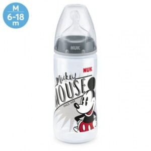 Mickey Mouse Bottle Grey 300 ml 6-18m