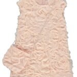 Girl's Ruffle Light Peach Dress