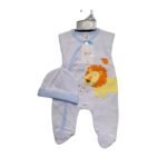 Blue Sleep Suit 0-3, 3-6, 6-9 Months