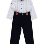 Boys 4 Pieces Suits Formal Dresswear 5-6years