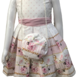 Satin Flower Girl's Party Dress Pink