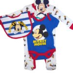 3 in 1 Mickey Mouse Sleep Suit 3-6, 6-9 Months