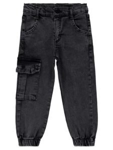 Boy's Black Joggers 4-5 Years